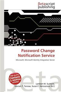 Password Change Notification Service