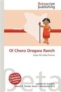 Ol Choro Orogwa Ranch