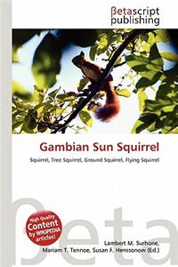 Gambian Sun Squirrel