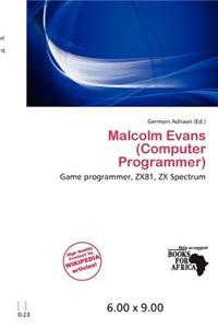 Malcolm Evans (Computer Programmer)
