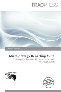 Microstrategy Reporting Suite