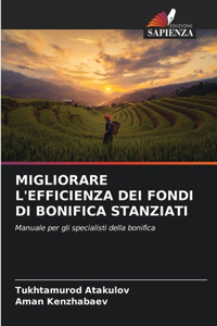 Migliorare l'Efficienza Dei Fondi Di Bonifica Stanziati