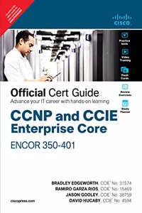 Ccnp And Ccie Enterprise Core Encor 350-401 Official Cert Guide|First Edition| By Pearson