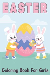 Easter Coloring Book for Girls
