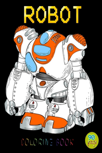 Robots coloring book