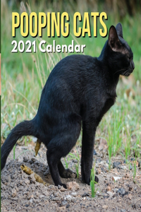 Pooping Cats Calendar 2021