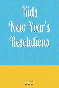 Kids New Year's Resolutions