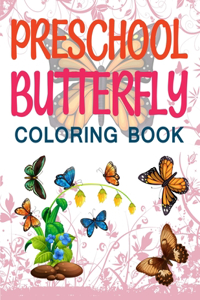 Preschool Butterfly Coloring Book