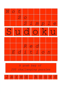 Not So Simple Sudoku, Red Edition