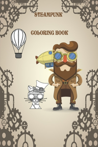 Steampunk Coloring Book