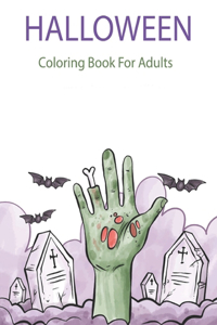 Halloween Coloring Book for Adults