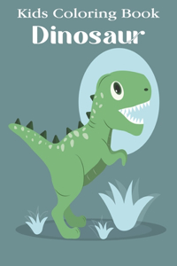 Kids Coloring Book Dinosaur