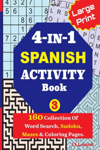 4-IN-1 SPANISH Activity Book; 3