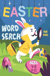 Easter Word Search For Kids Ages 4-8 9-12
