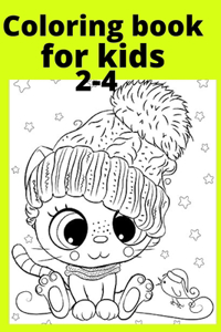 Coloring book for kids 2-4