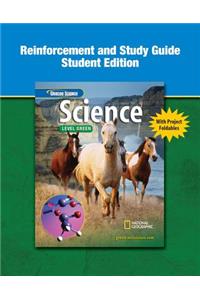 Glencoe Iscience, Level Green, Grade 7, Reinforcement and Study Guide, Student Edition