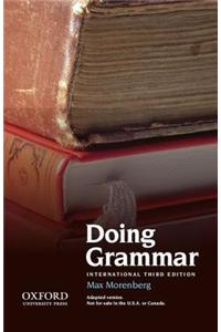Doing Grammar, Third Edition, International Edition