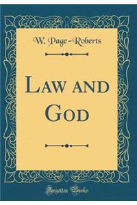 Law and God (Classic Reprint)