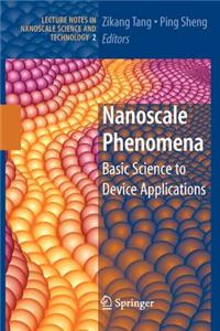 Nanoscale Phenomena