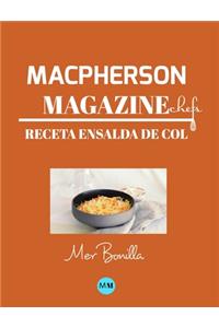 Macpherson Magazine Chef's - Receta Ensalada de col