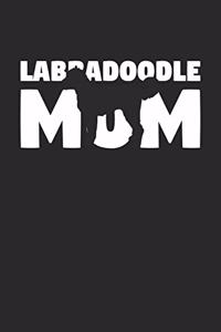 Labradoodle Notebook 'Labradoodle Mom' - Gift for Dog Lovers - Labradoodle Journal