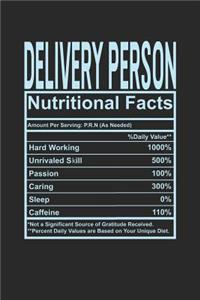 Delivery Person Nutritional Facts