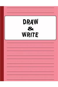 Draw and Write Journal for Kindergarten