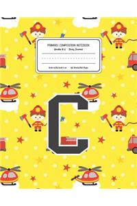 Primary Composition Notebook Grades K-2 Story Journal C