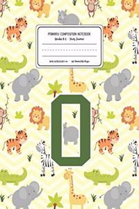 Primary Composition Notebook Grades K-2 Story Journal O