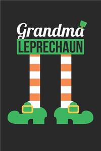 St. Patrick's Day Notebook - Grandma Leprechaun Funny St Patricks Day - St. Patrick's Day Journal