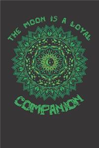 Moon Mandala Loyal Companion Notebook Journal