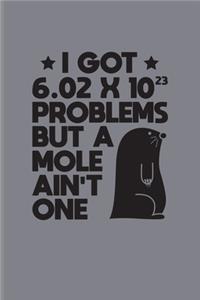 I Got 6.02 x 10²3 Problems But A Mole Ain't One