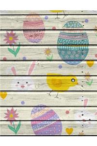 Rustic Easter Egg Sketchbook