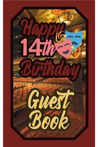 Happy 14th Birthday Guest Book