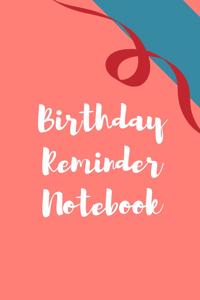 Birthday Reminder Notebook