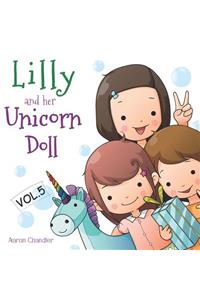 Lilly and Her Unicorn Doll