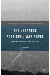 Lebanese Post-Civil War Novel