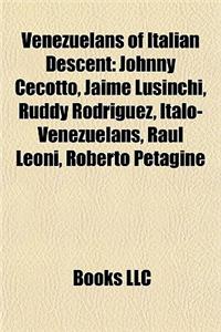 Venezuelans of Italian Descent