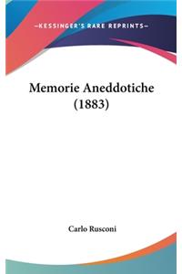 Memorie Aneddotiche (1883)