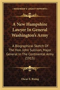 New Hampshire Lawyer in General Washington's Army