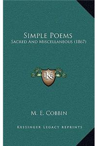 Simple Poems