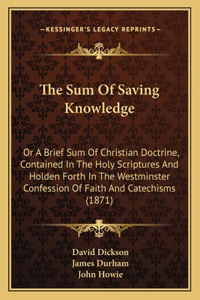 Sum of Saving Knowledge