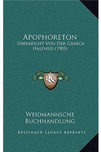 Apophoreton