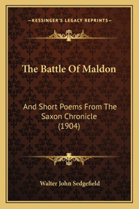 Battle Of Maldon