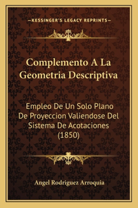 Complemento a la Geometria Descriptiva