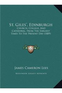 St. Giles', Edinburgh