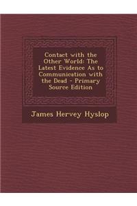 Contact with the Other World