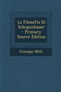 La Filosofia Di Schopenhauer