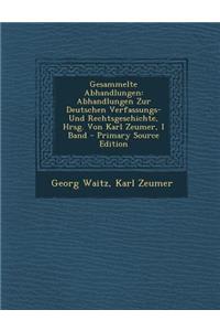 Gesammelte Abhandlungen