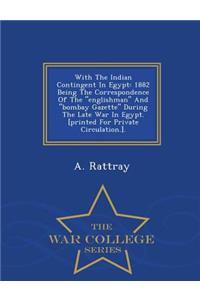 With the Indian Contingent in Egypt